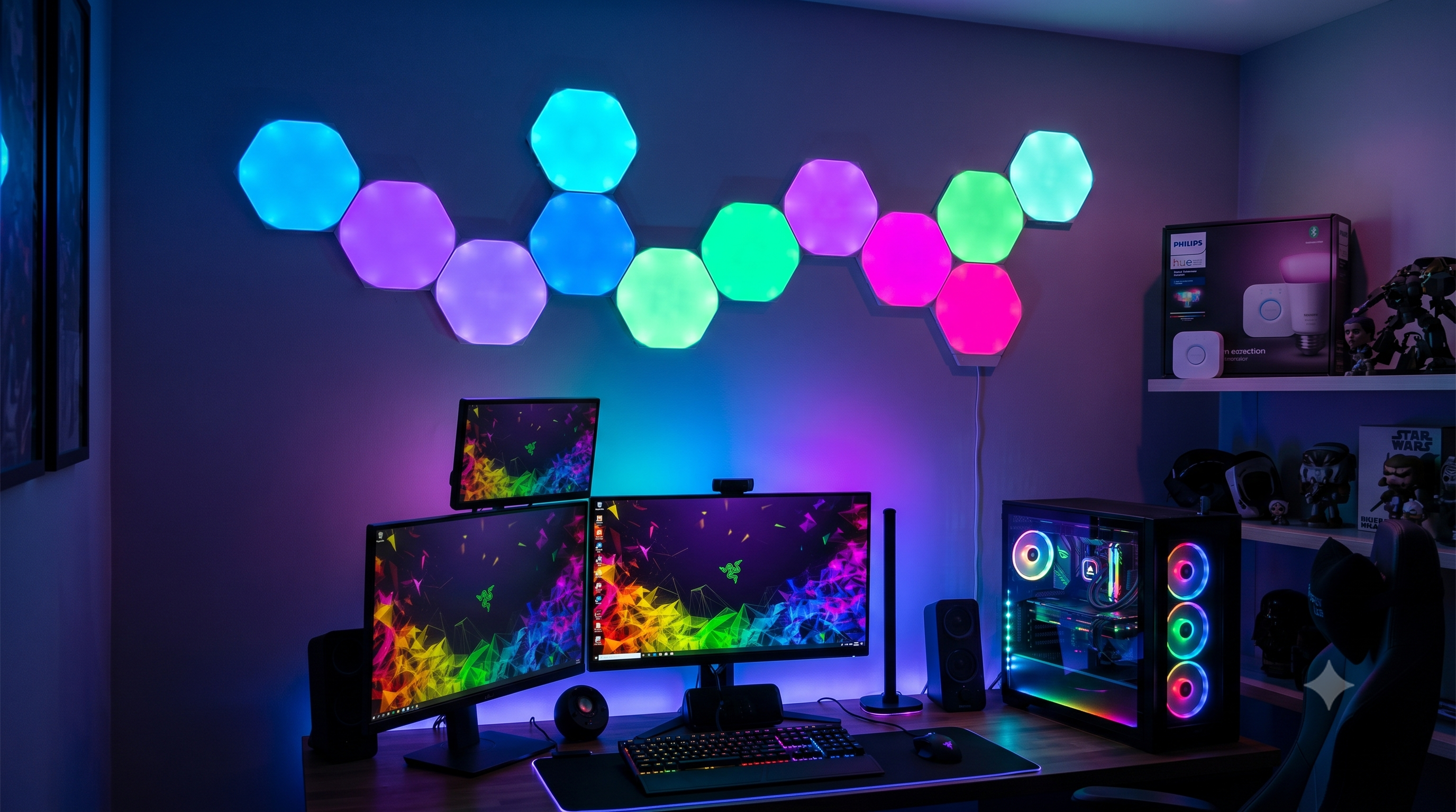 Painel de Iluminação LED Modular